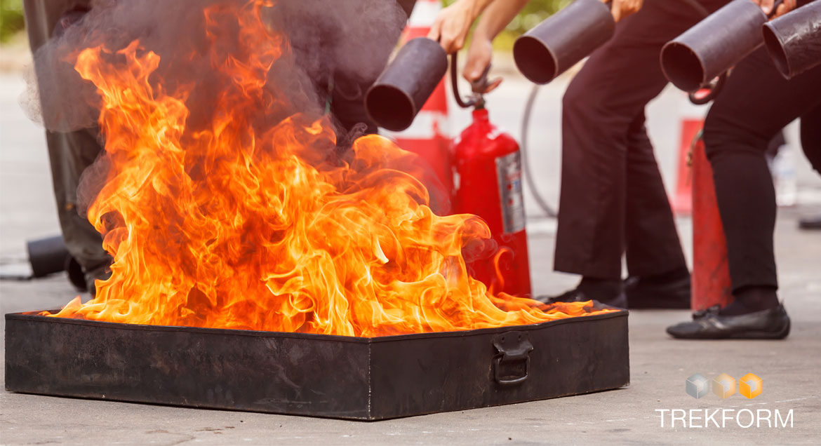 Curso de Extinción de Incendios en Montcada (Barcelona)