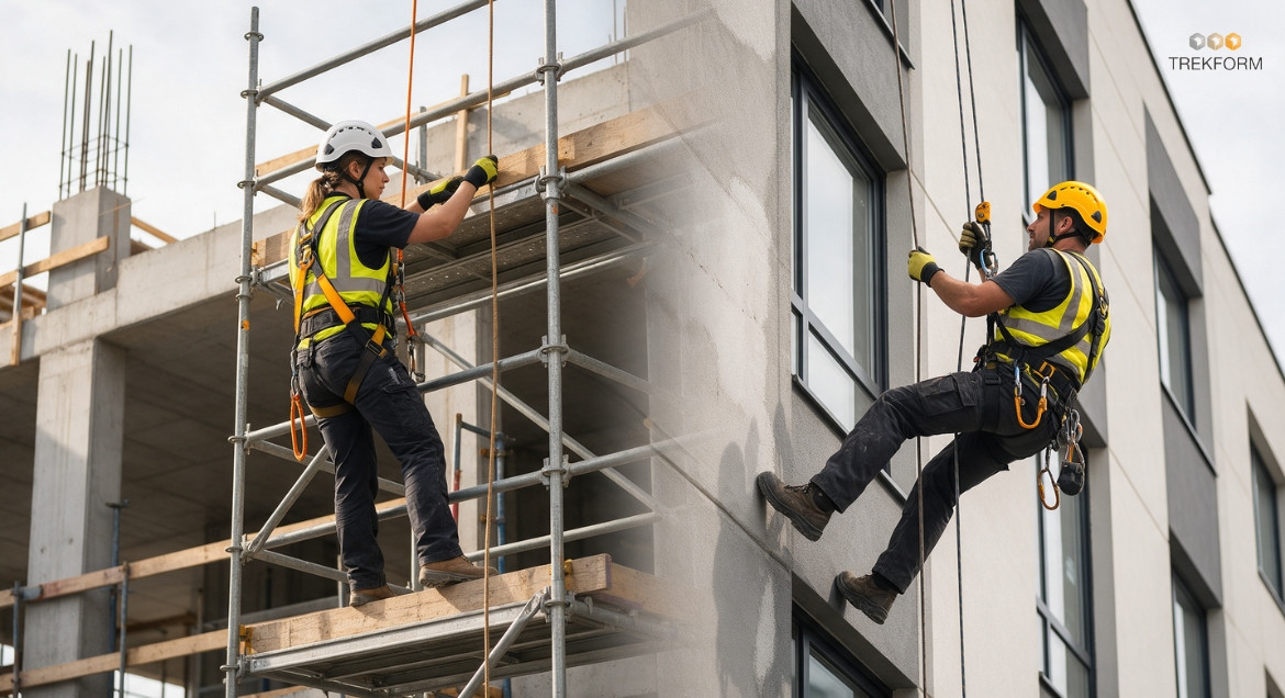 Diferencia entre trabajos en altura y trabajos verticales
