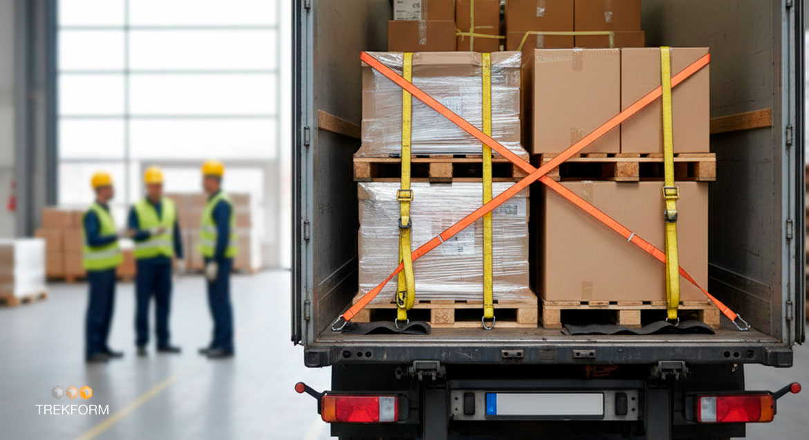 Estiba segura para un transporte fiable: técnicas de carga y sujeción