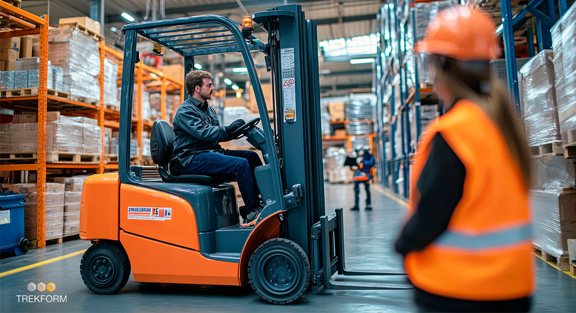 Curso de carretillas elevadoras en Bizkaia | Carnet oficial con prácticas reales