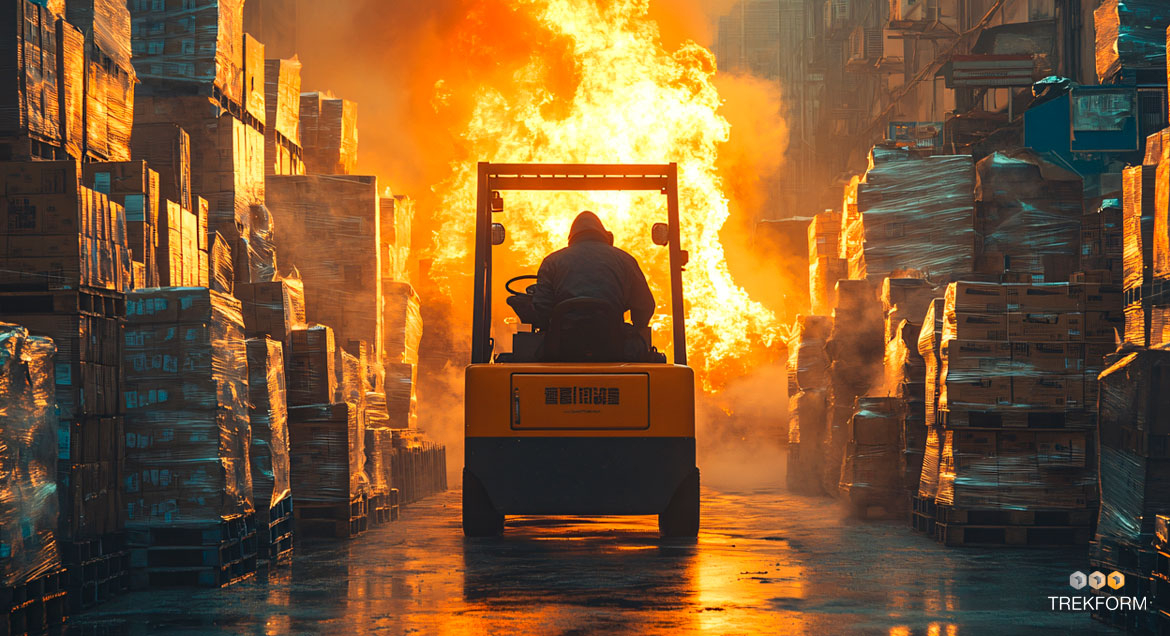 Incendios en el trabajo: el riesgo que nadie ve venir… hasta que ya es tarde. 