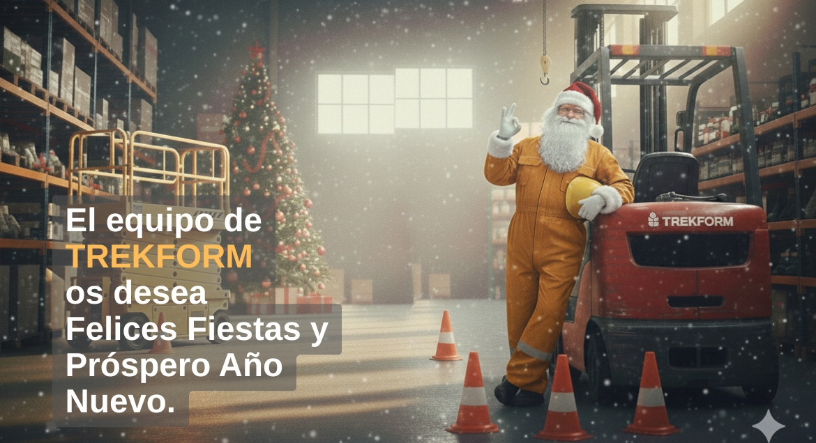 ¡Felices fiestas de todo el equipo Trekform!