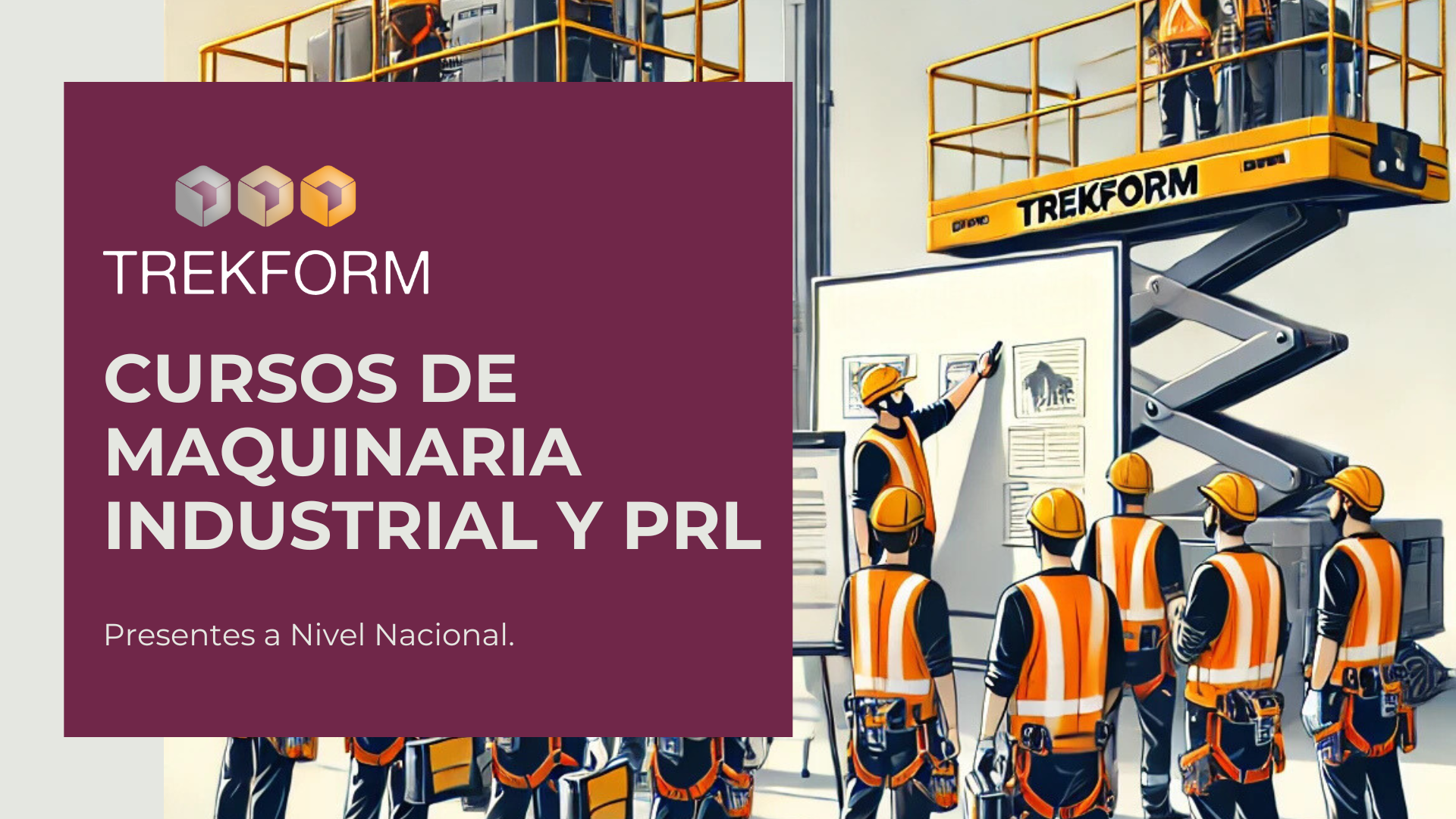 Cursos de Maquinaria Industrial y PRL en España