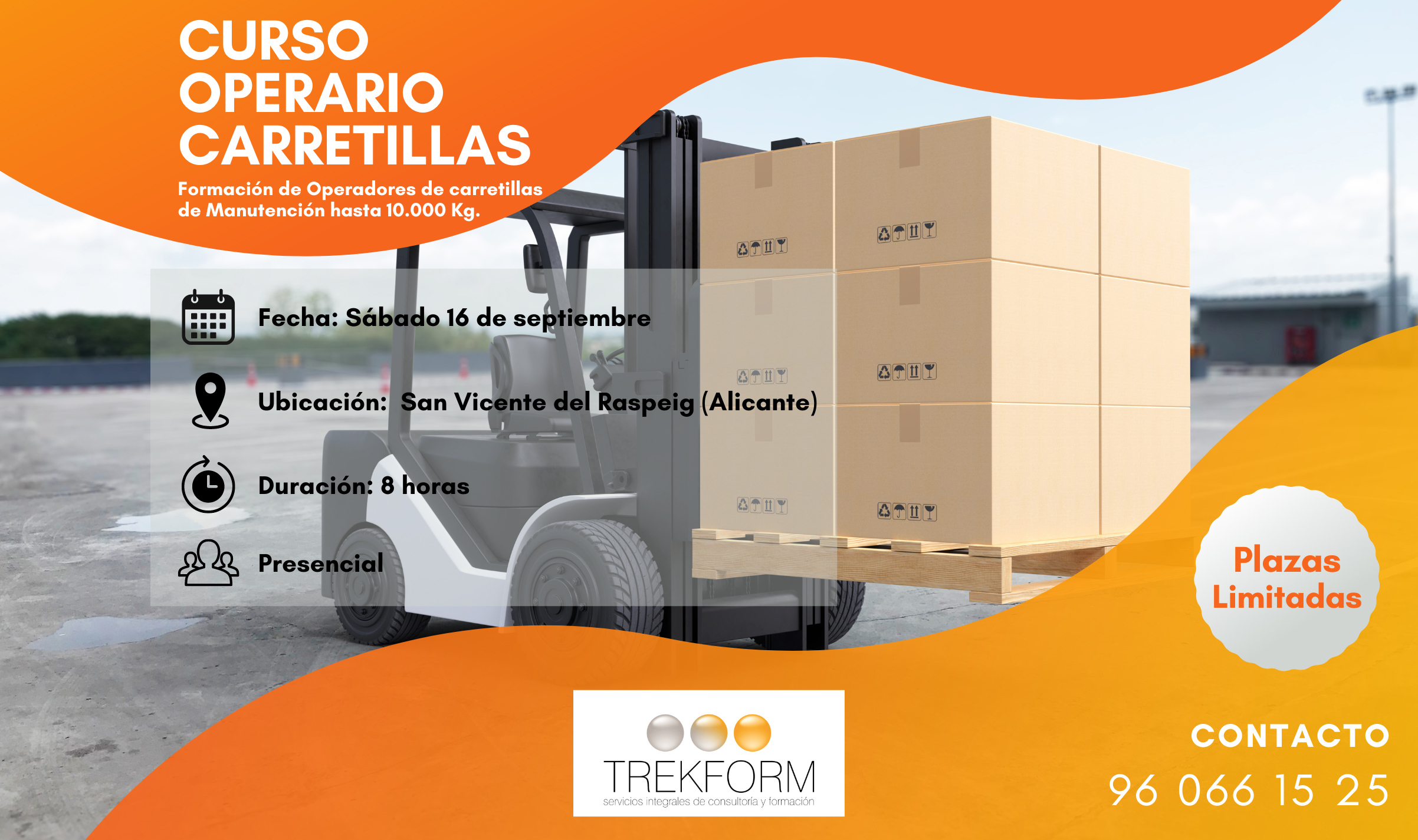 CURSO CARRETILLAS TREKFORM ALICANTE (SEPT.-2023)