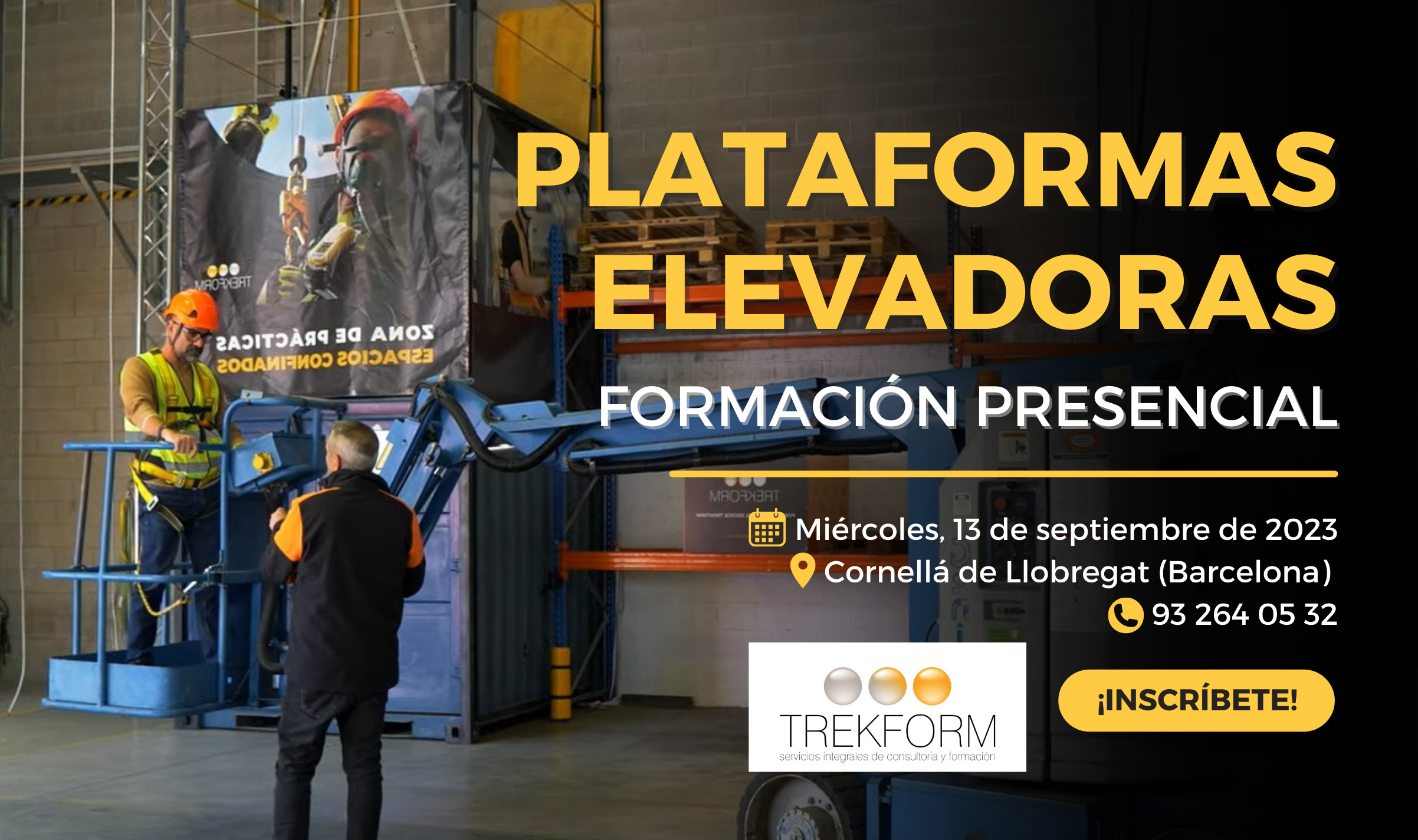 CURSO DE PLATAFORMAS ELEVADORAS EN BARCELONA
