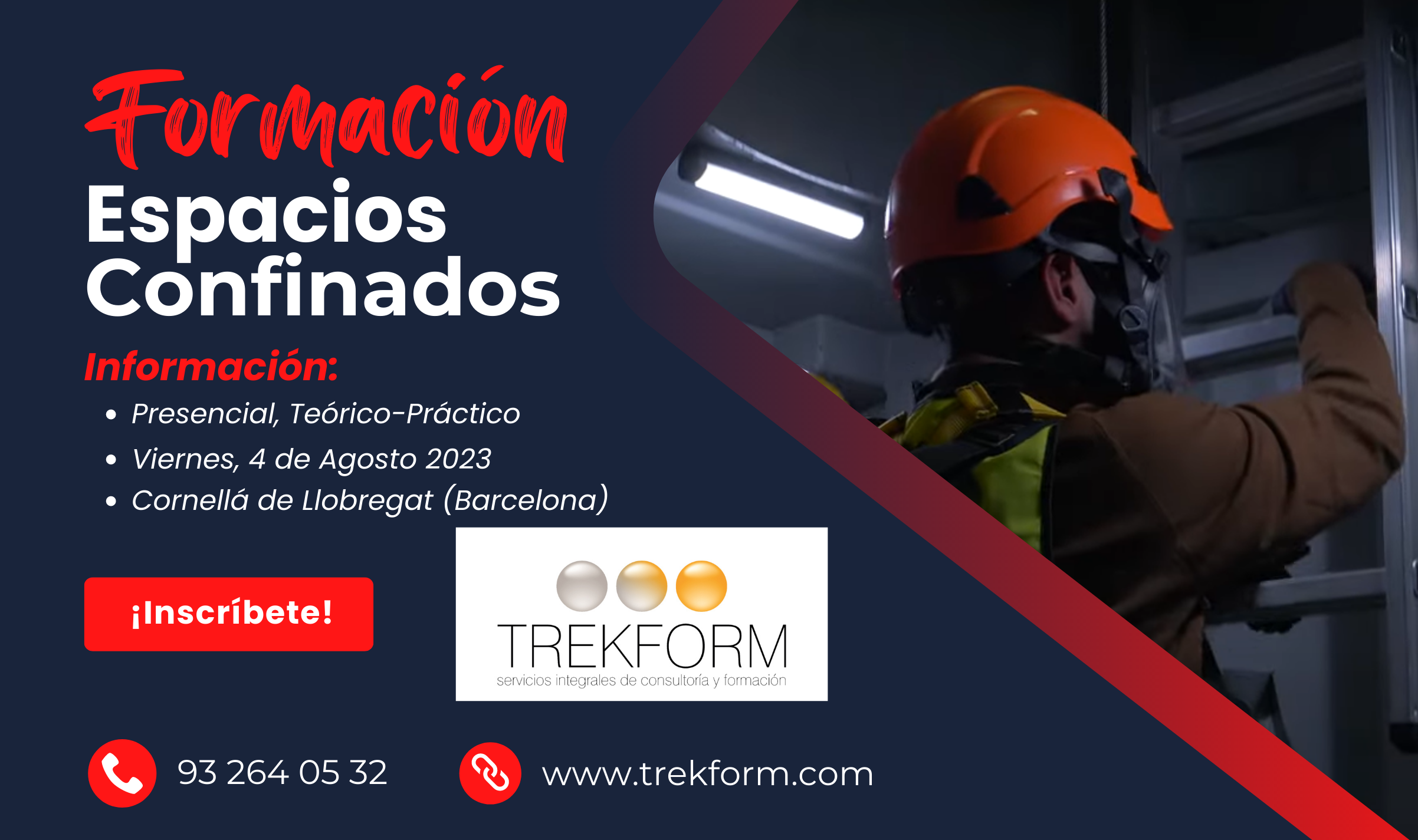 CURSO DE ESPACIOS CONFINADOS EN BAIX LLOBREGAT