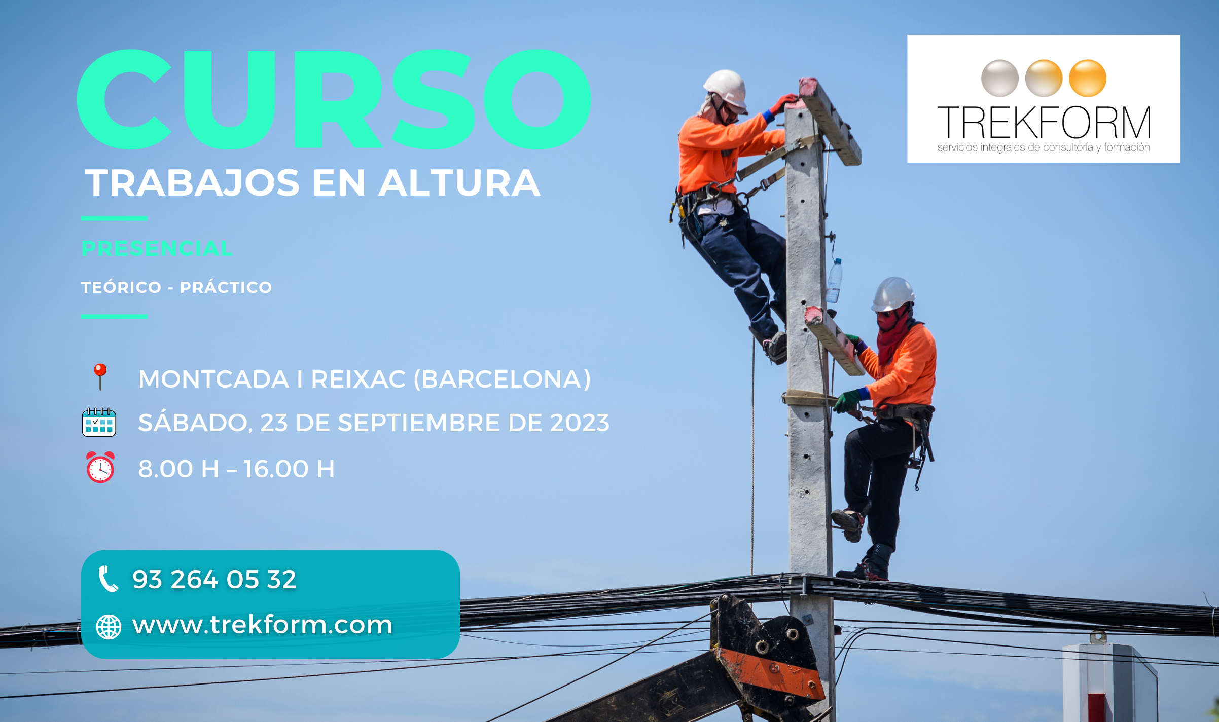 CURSO DE TRABAJOS ALTURA – MONTCADA I REIXAC