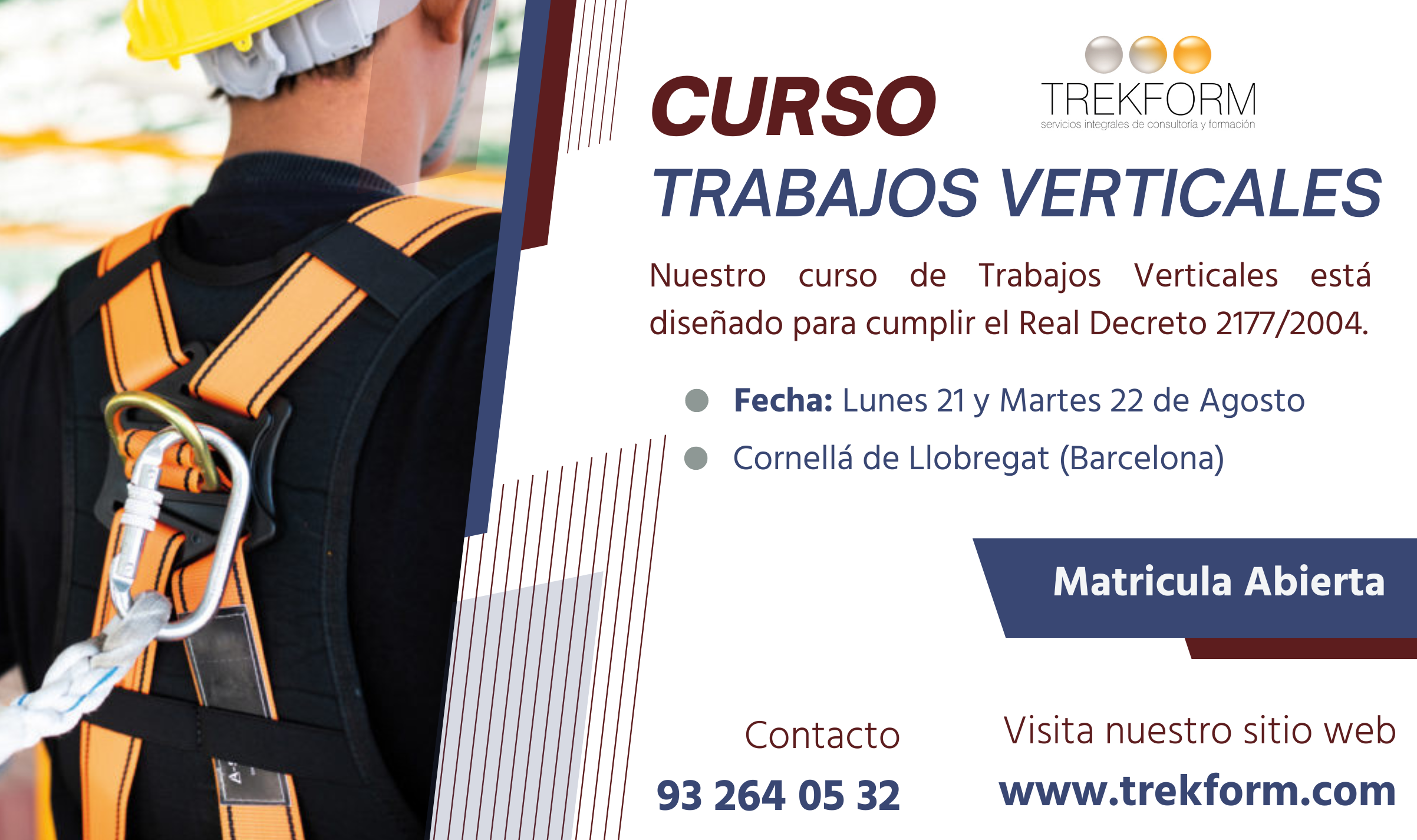 CURSO PRL TRABAJOS VERTICALES – BARCELONA