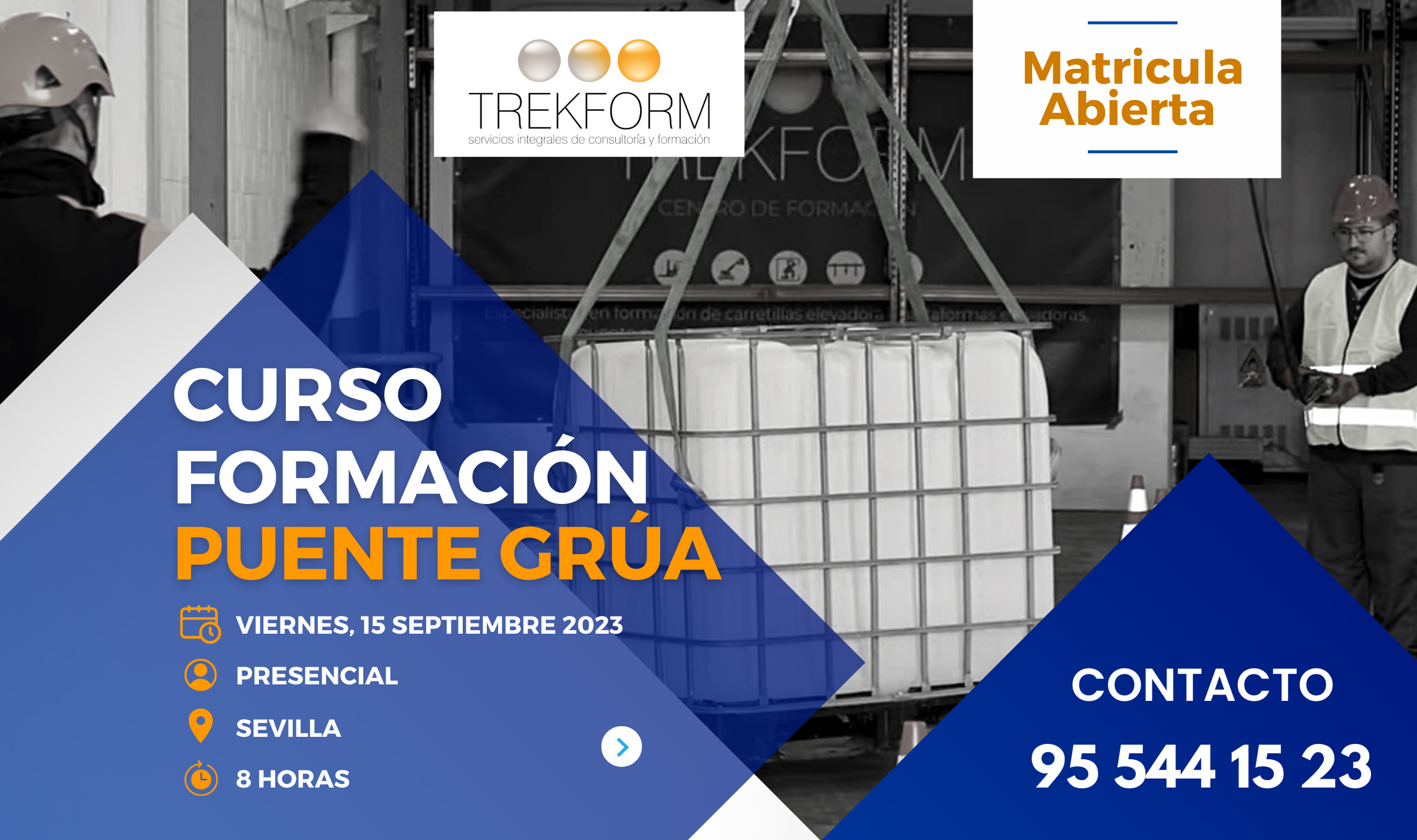 CURSO DE PUENTE GRÚA EN SEVILLA, SEPTIEMBRE 2023