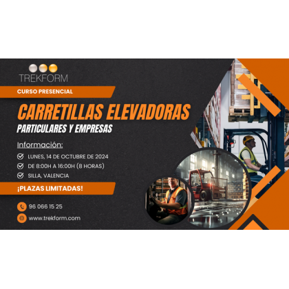 CURSO CARRETILLAS ELEVADORAS EN SILLA-14 OCTUBRE