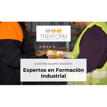 Nuestro equipo docente experto en formación industrial