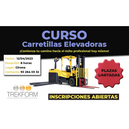 CURSO COMPLETO DE CARRETILLAS ELEVADORAS GIRONA