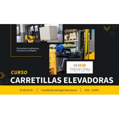 FORMACIÓN CURSO DE CARRETILLAS EN BAIX LLOBREGAT