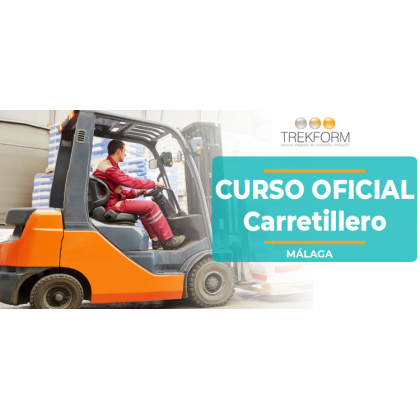 CURSO OFICIAL DE CARRETILLERO EN MÁLAGA/2022