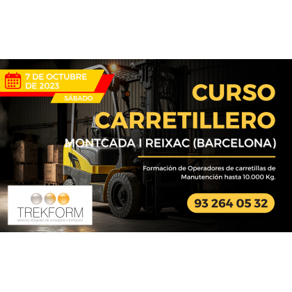 CURSO CARRETILLAS MONTCADA I REIXAC (BARCELONA)