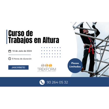 FORMACIÓN PRESENCIAL DE TRABAJOS EN ALTURA – REUS