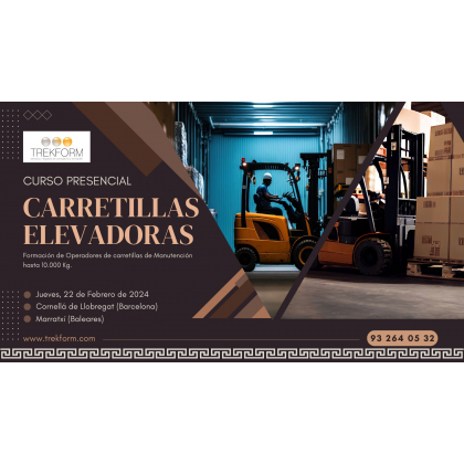 CURSO CARRETILLAS ELEVADORAS (BARCELONA-BALEARES)