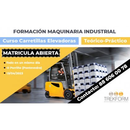 CURSO DE CARRETILLERO EN ABRIL-PONTEVEDRA (2023)