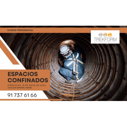 CURSO DE ESPACIOS CONFINADOS ALCALÁ DE HENARES