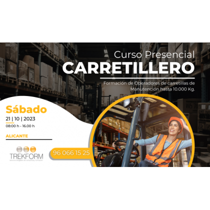 CURSO DE CARRETILLAS ELEVADORAS ALICANTE