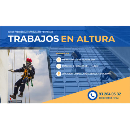 CURSO TRABAJOS ALTURA EN BAIX LLOBREGAT