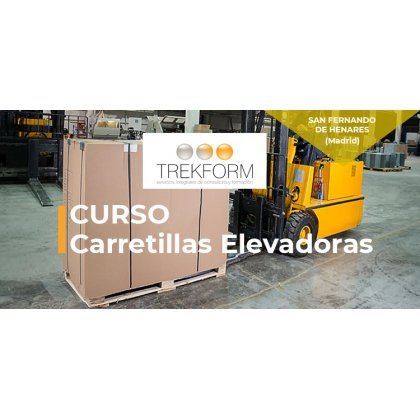 CURSO CARRETILLAS ELEVADORAS EN SAN FERNANDO DE HENARES (MADRID)