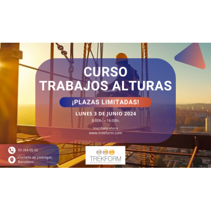 CURSO ALTURAS CON PRÁCTICAS-CORNELLÁ DE LLOBREGAT