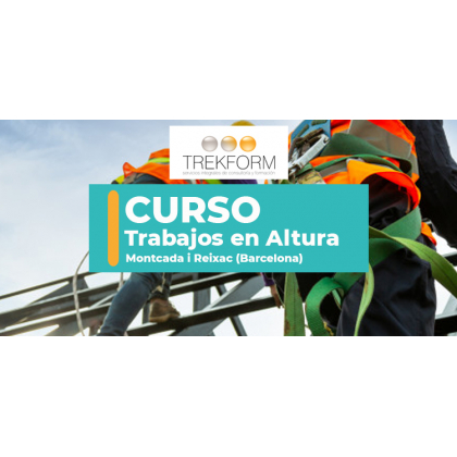 CURSO CAPACITACIÓN TRABAJOS EN ALTURA BARCELONA