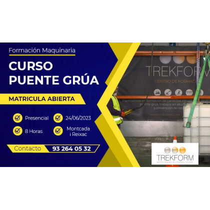 CURSO PUENTE GRÚA: TREKFORM EN MONTCADA I REIXAC