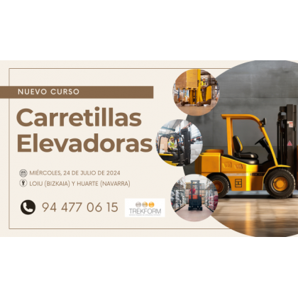 CURSO DE CARRETILLAS ELEVADORAS EN EUSKADI