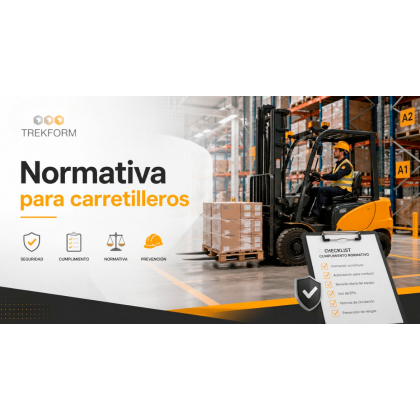 Normativa que afecta a los carretilleros: qué exige la ley y cómo formar correctamente