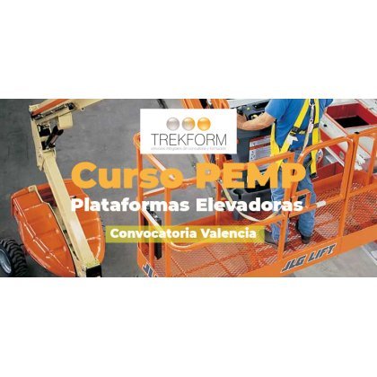 CURSO DE PLATAFORMAS ELEVADORAS (PEMP) EN VALENCIA