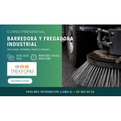 CURSO BARREDORA Y FREGADORA EN MONTCADA I REIXAC