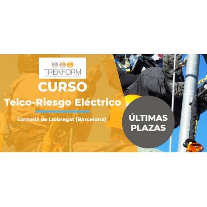 CURSO OFICIAL TELCO-RIESGO ELÉCTRICO EN BARCELONA ¡¡ÚLTIMAS PLAZAS!!