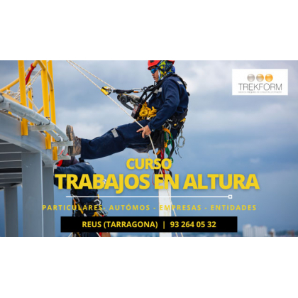 CURSO DE TRABAJOS EN ALTURA – REUS (TARRAGONA)