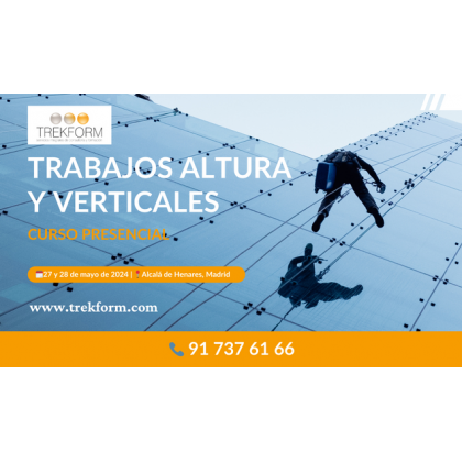 CURSO DE TRABAJOS EN ALTURA Y VERTICALES-MADRID