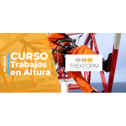 CURSO CAPACITACIÓN DE TRABAJOS EN ALTURA VALENCIA