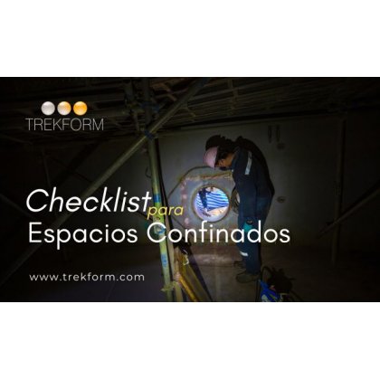 Checklist para trabajar en espacios confinados