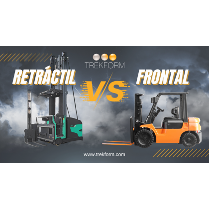 Carretillas Retráctiles vs. Frontales