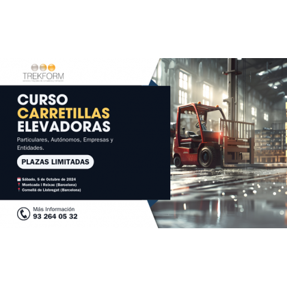 CURSO DE CARRETILLERO EN PROVINCIA DE BARCELONA