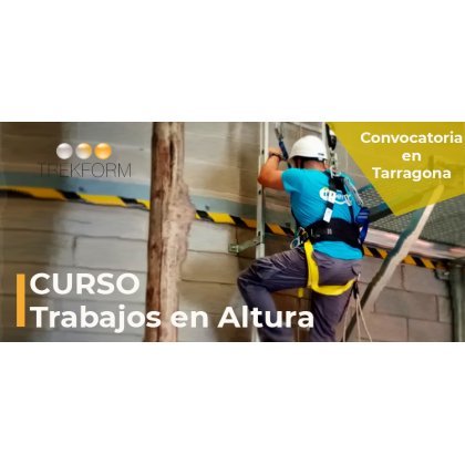 Curso de trabajos en altura en Tarragona