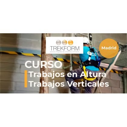 CURSO DE TRABAJOS EN ALTURA Y TRABAJOS VERTICALES EN MADRID