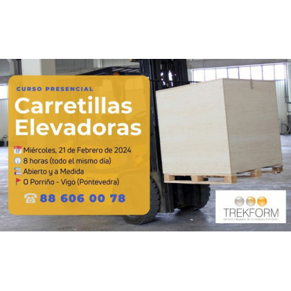 CURSO DE CARRETILLERO EN PONTEVEDRA TODO EN 1 DÍA