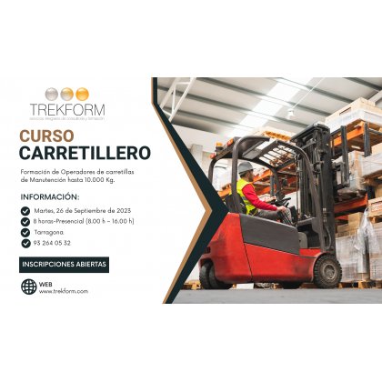 CURSO CARRETILLERO EN TARRAGONA (2023)