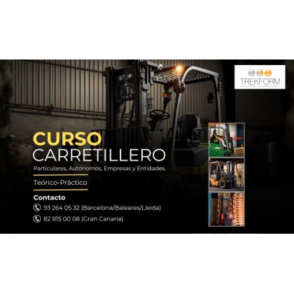 CURSO DE CARRETILLERO TODO EN 1 DÍA – ENERO 2024