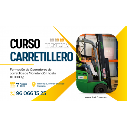 CURSO OPERARIO CARRETILLAS EN VALENCIA