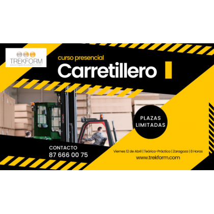 CARRETILLERO EN 1 SOLO DÍA ZARAGOZA