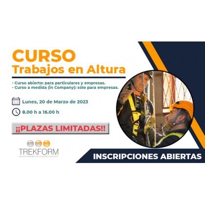 CURSO DE TRABAJOS EN ALTURA SEVILLA-MARZO 2023