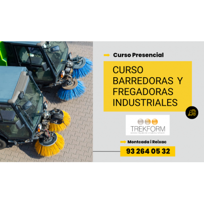 CURSO BARREDORA Y FREGADORA INDUSTRIAL-BARCELONA