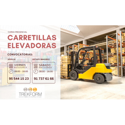 CONVOCATORIAS CURSOS CARRETILLAS ELEVADORAS